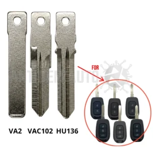 Insert pour clé RENAULT / DACIA - VA2/VAC102/HU136